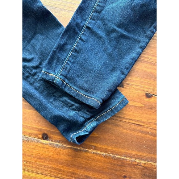 American Eagle Jeans Super Super Stretch Skinny Size 6 long /31 Dark Blue Wash - Picture 11 of 11